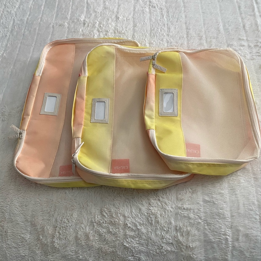 Travel zipper mesh bags